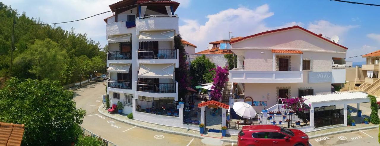 Ferienwohnung Haus Niko Nea Poteidaia Exterior foto