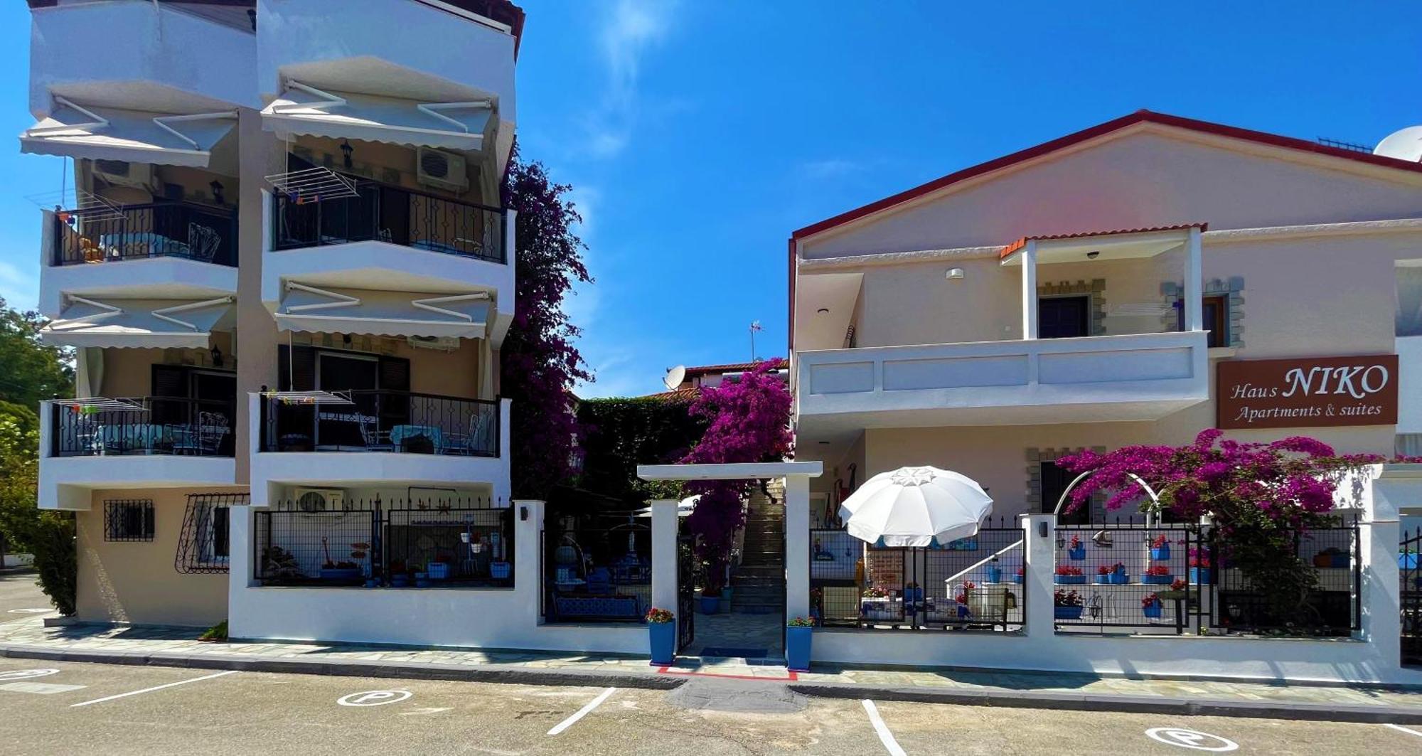 Ferienwohnung Haus Niko Nea Poteidaia Exterior foto