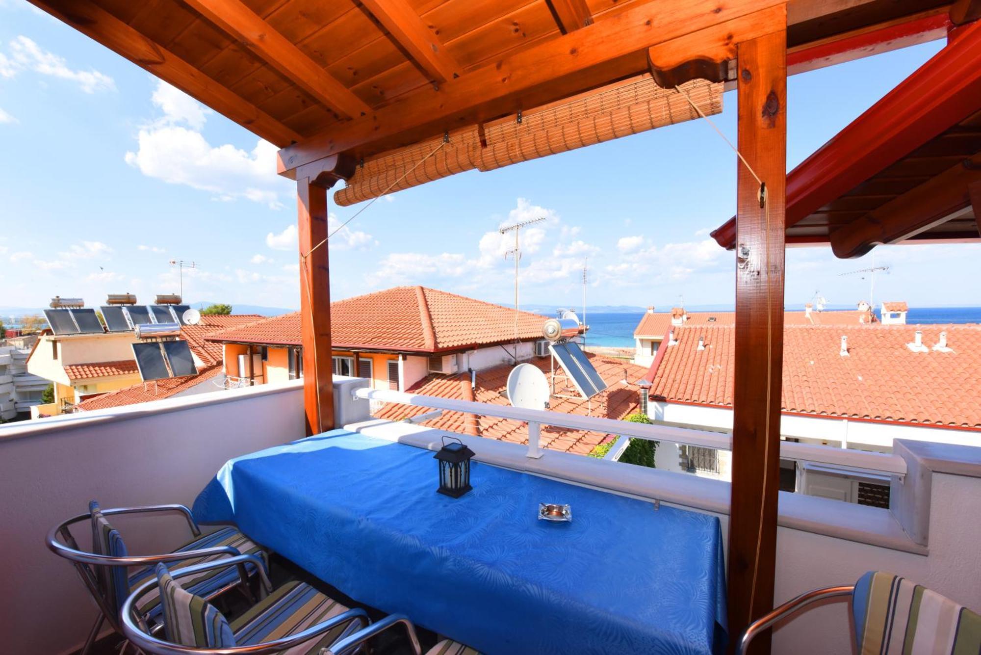 Ferienwohnung Haus Niko Nea Poteidaia Zimmer foto